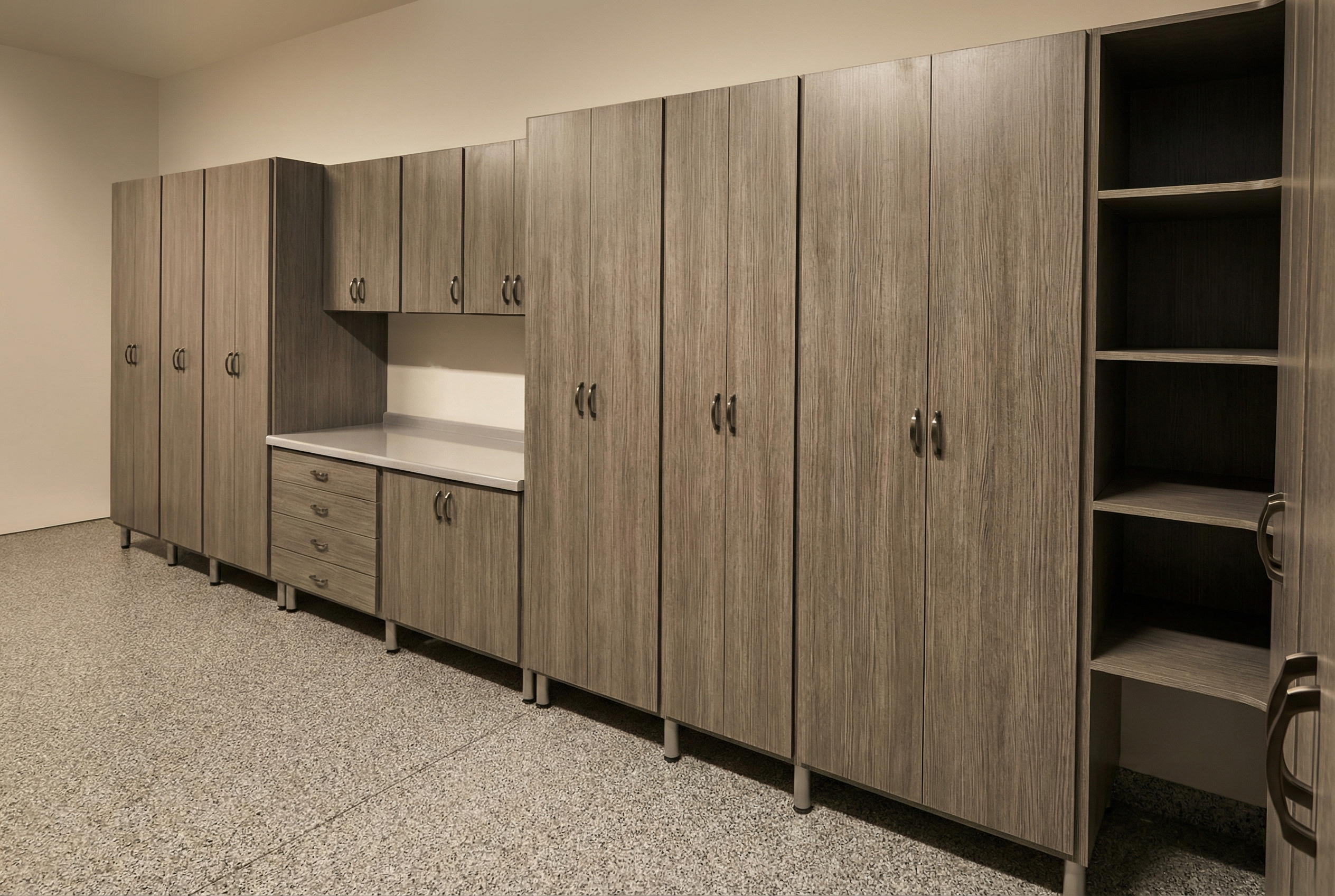 Garage storage system