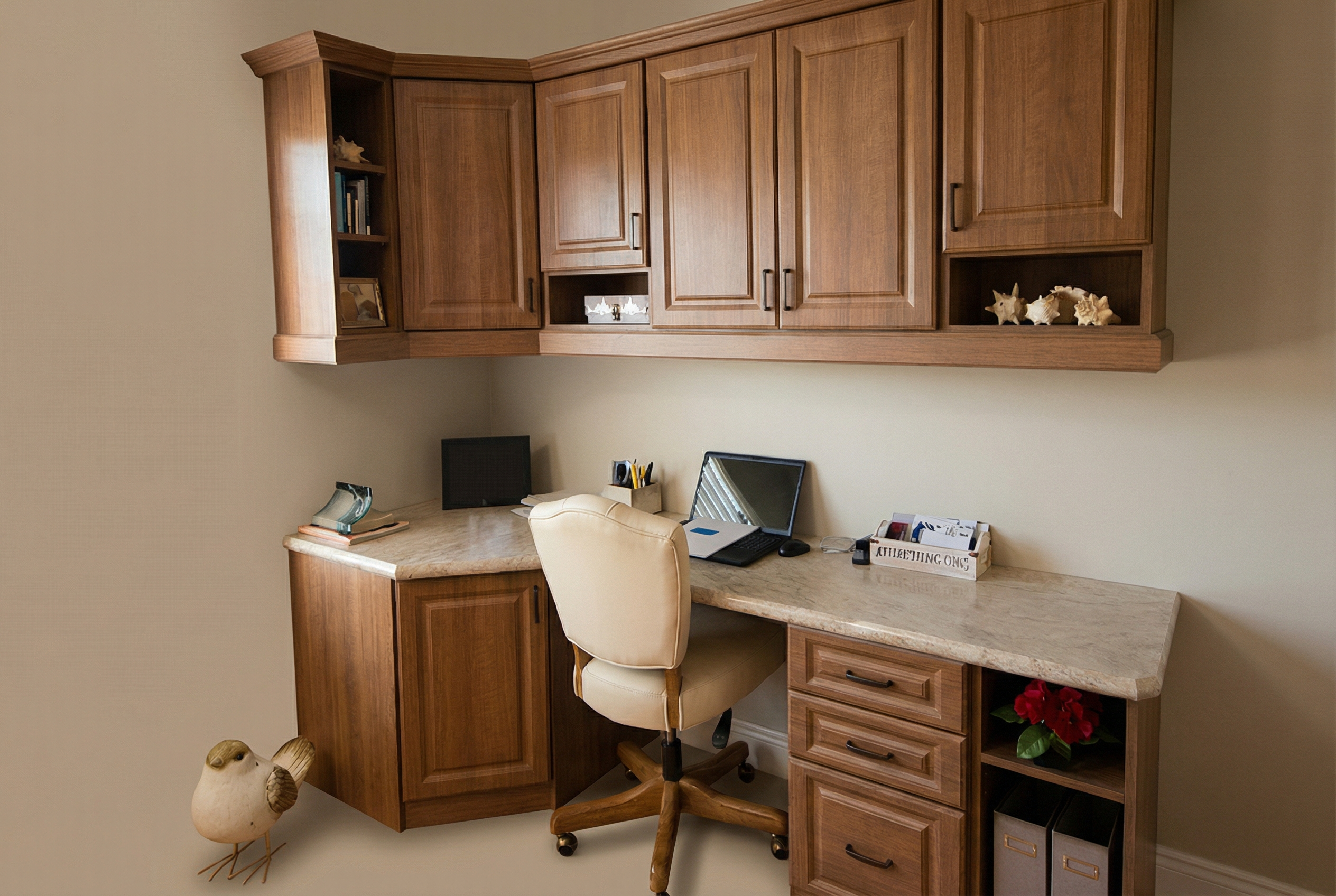 Home office built-ins