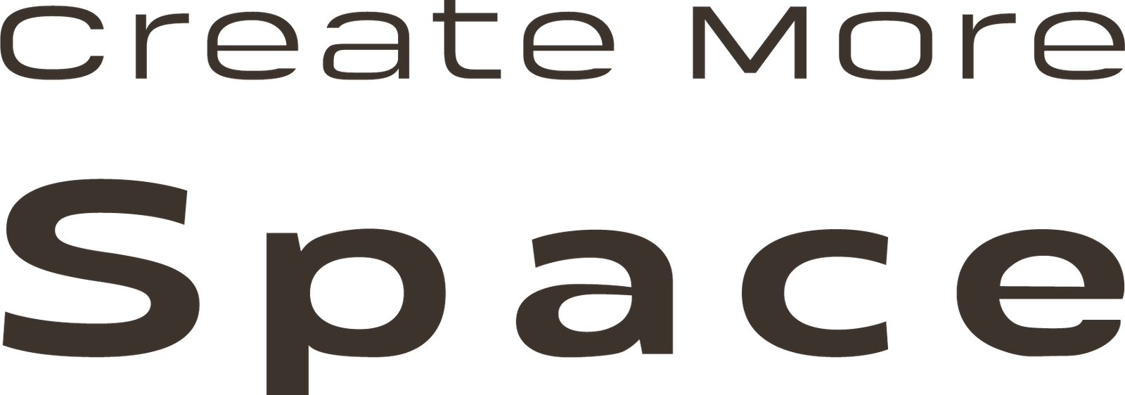 Create More Space
